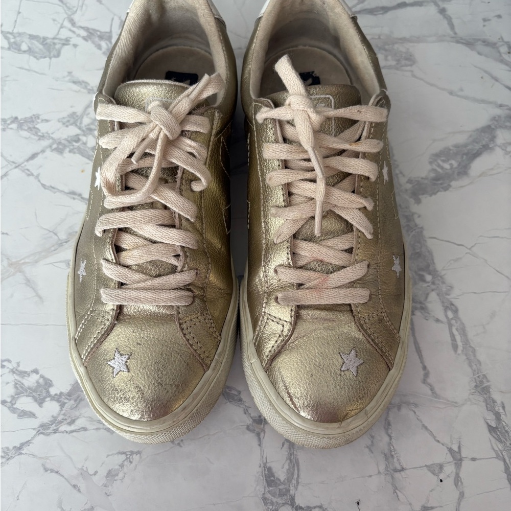 Gold Star Sneakers